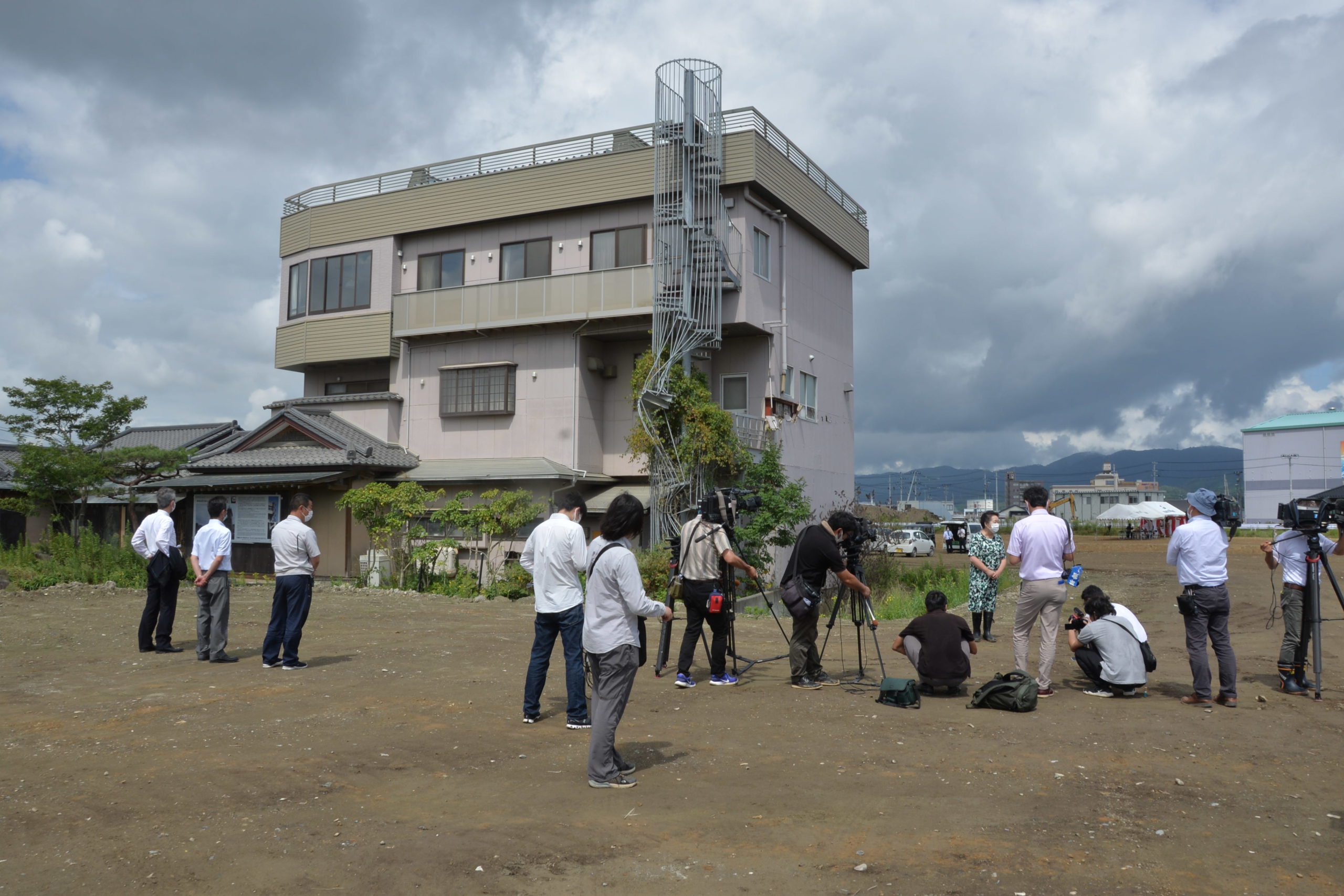 命のらせん階段（気仙沼）